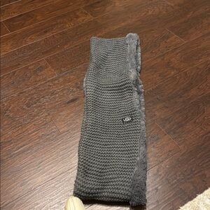 UGG Charcoal Knit Scarf